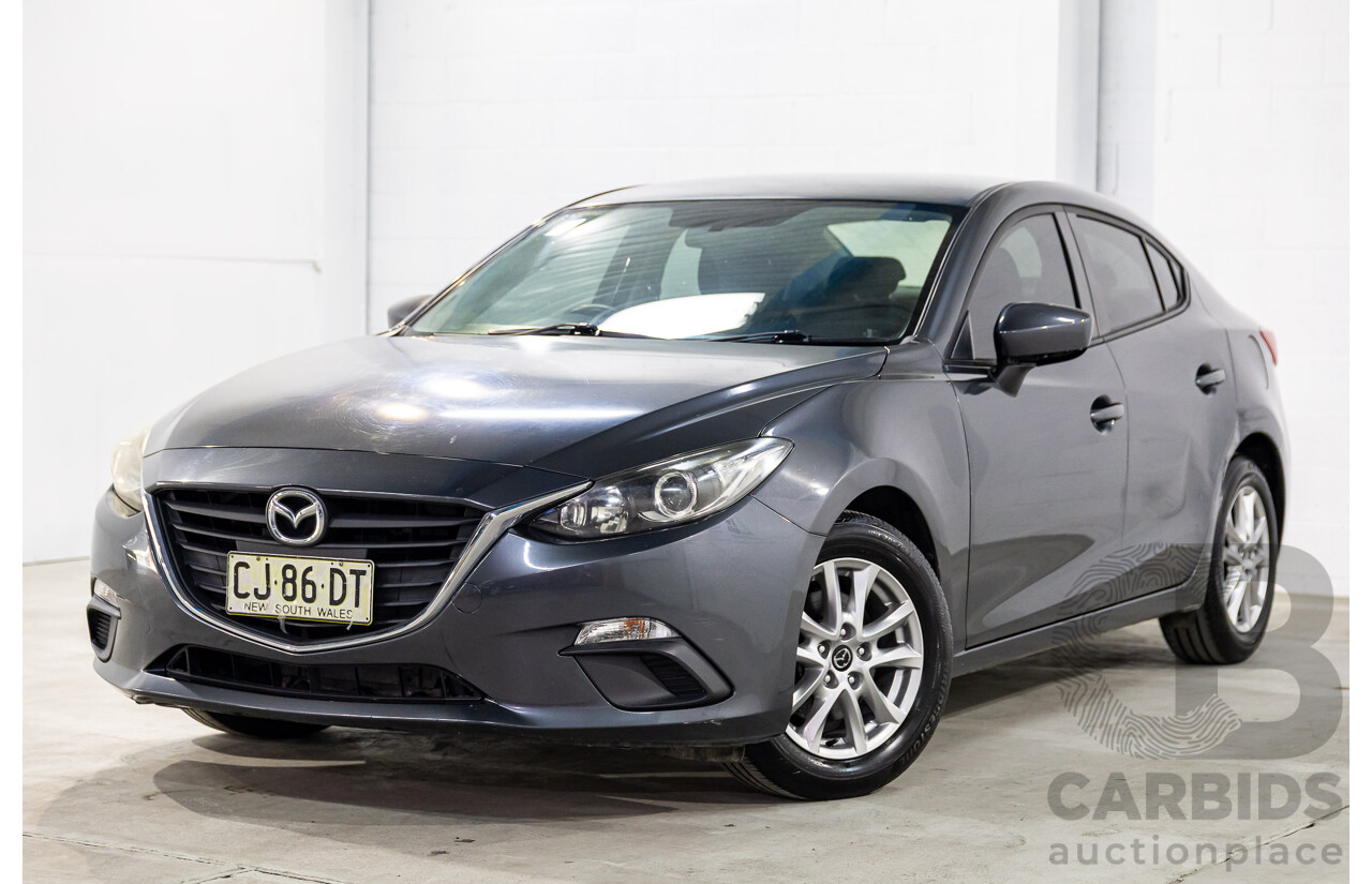 11/2015 Mazda Mazda3 NEO BM MY15 4d Sedan Grey 2.0L