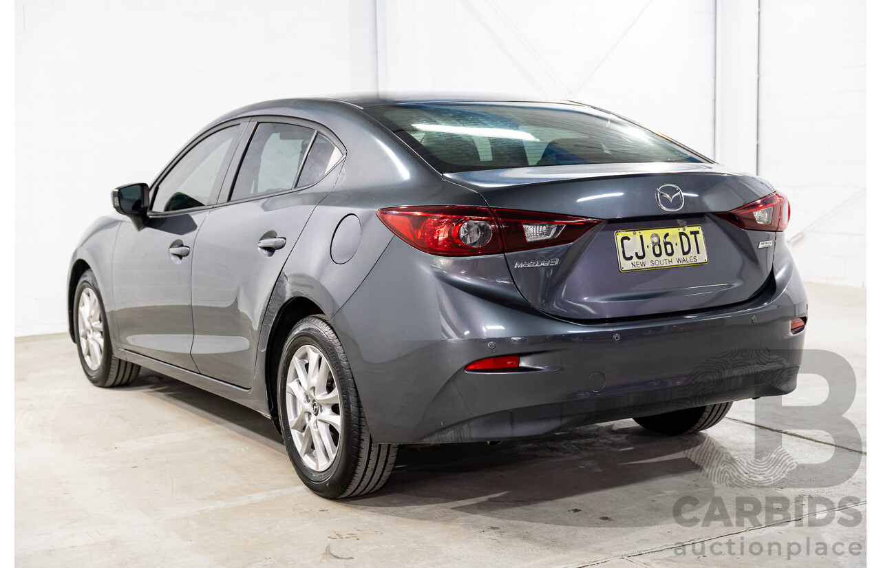 11/2015 Mazda Mazda3 NEO BM MY15 4d Sedan Grey 2.0L