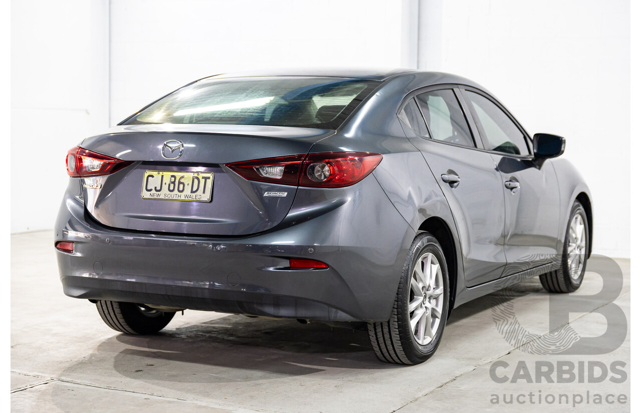 11/2015 Mazda Mazda3 NEO BM MY15 4d Sedan Grey 2.0L
