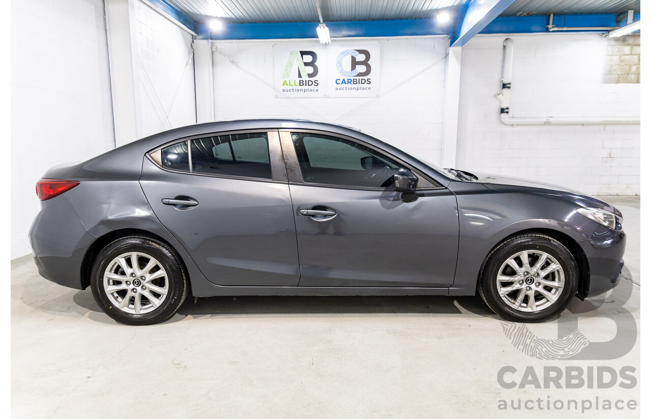 11/2015 Mazda Mazda3 NEO BM MY15 4d Sedan Grey 2.0L