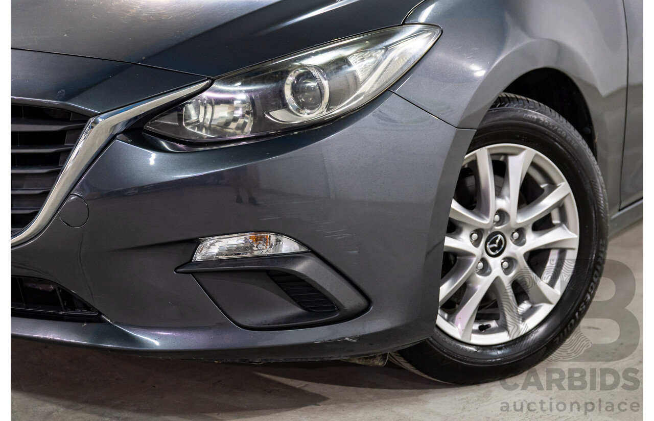 11/2015 Mazda Mazda3 NEO BM MY15 4d Sedan Grey 2.0L