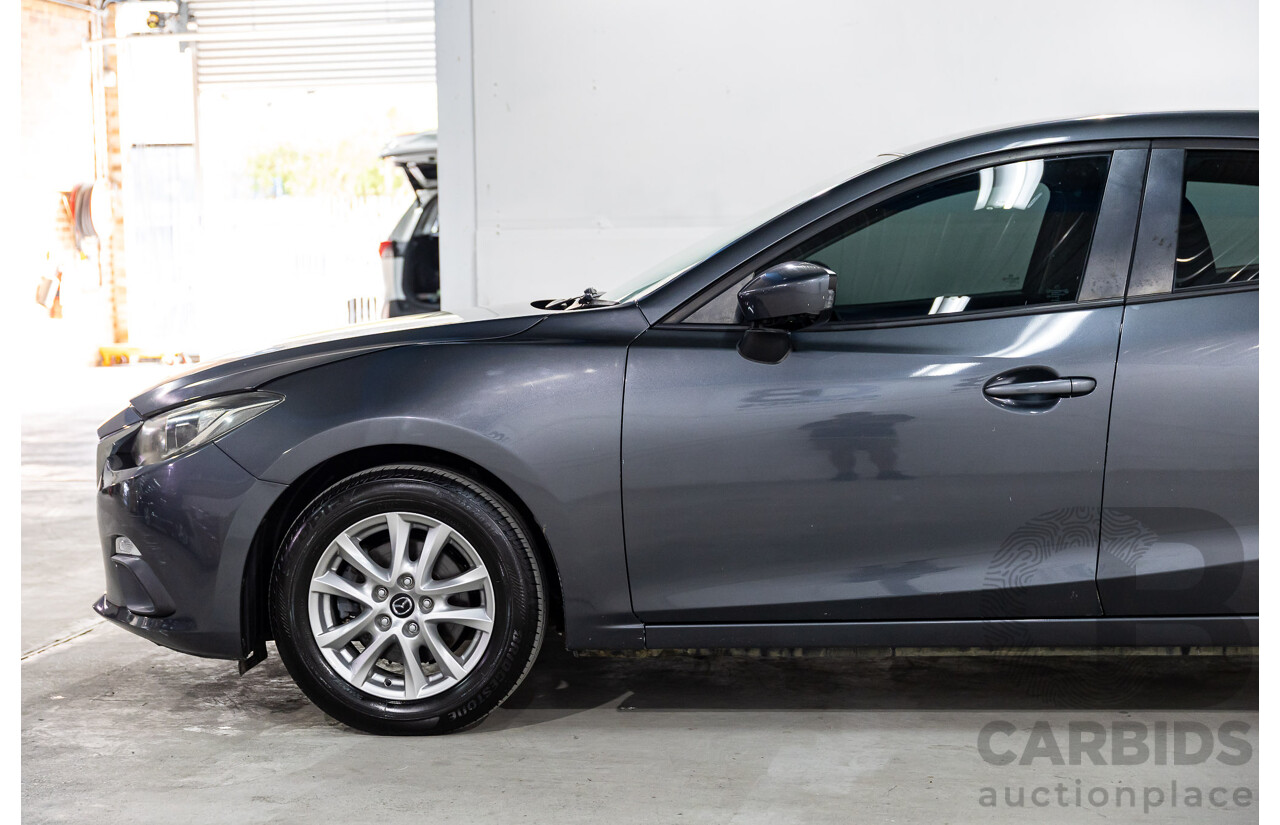 11/2015 Mazda Mazda3 NEO BM MY15 4d Sedan Grey 2.0L