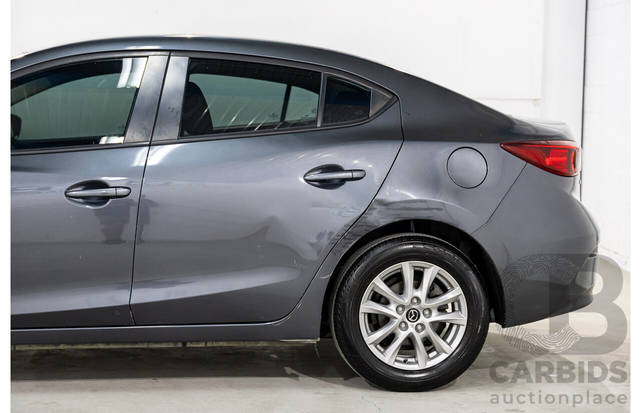 11/2015 Mazda Mazda3 NEO BM MY15 4d Sedan Grey 2.0L