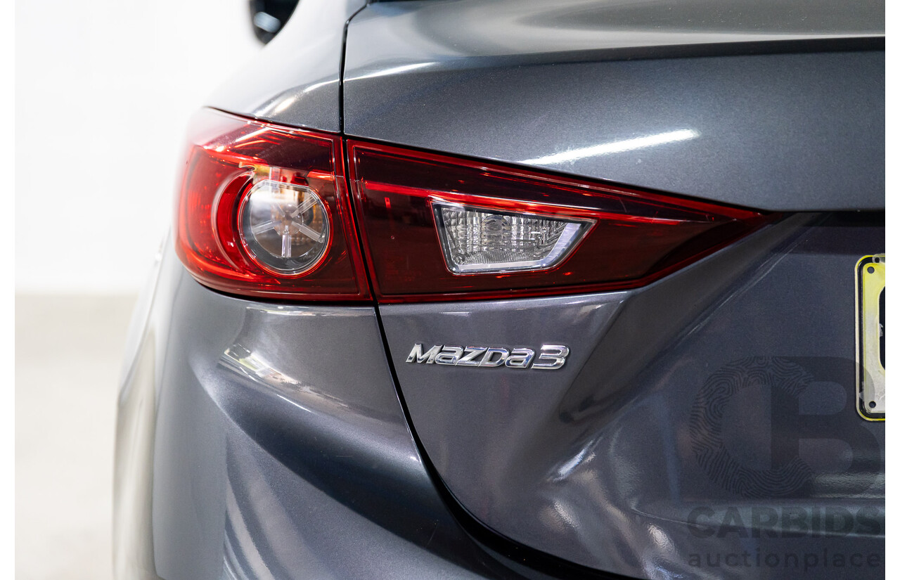 11/2015 Mazda Mazda3 NEO BM MY15 4d Sedan Grey 2.0L