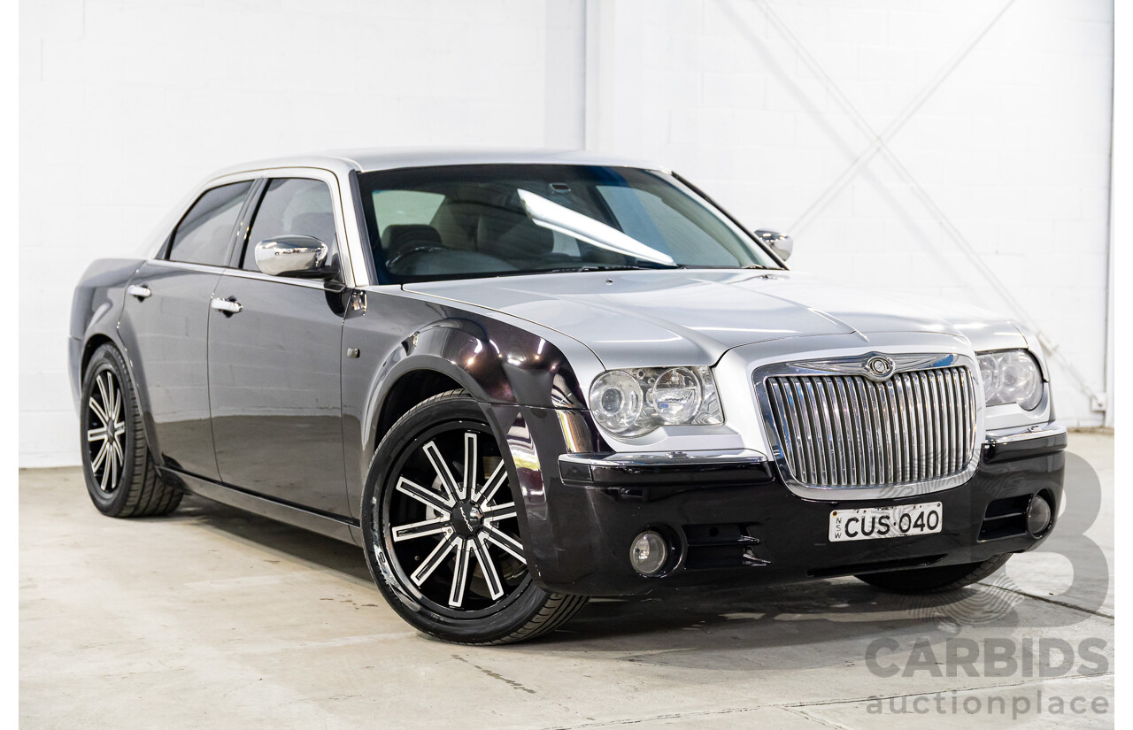 4/2008 Chrysler 300C LE MY08 4d Sedan Bright Silver Metallic/Eggplant Pearl Hemi V8 5.7L