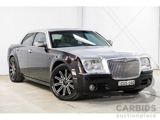 4/2008 Chrysler 300C LE MY08 4d Sedan Bright Silver Metallic/Eggplant Pearl Hemi V8 5.7L
