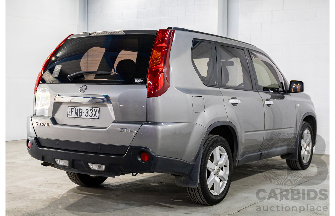 6/2009 Nissan X-Trail ST-L (4x4) T31 4d Wagon Grey 2.5L