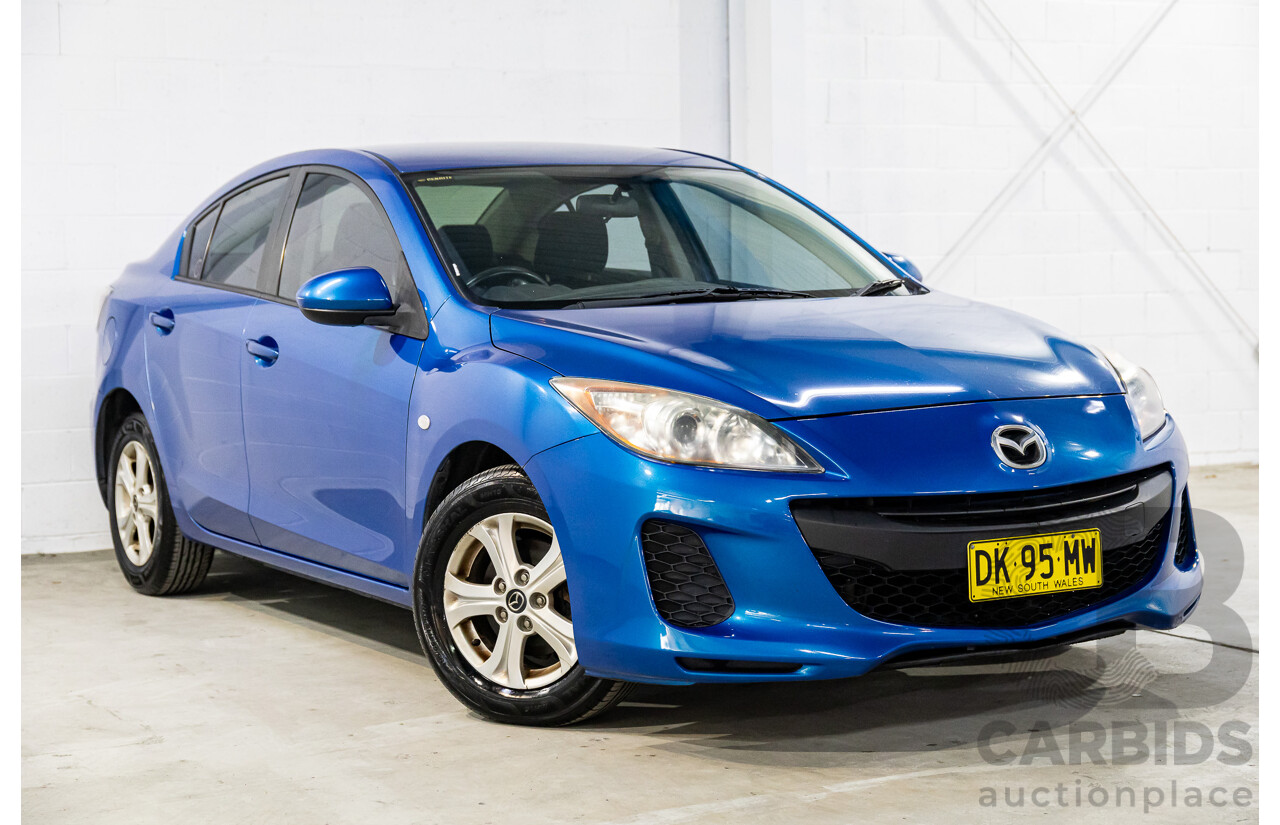 8/2013 Mazda Mazda3 NEO BL MY13 5d Hatchback Blue 2.0L