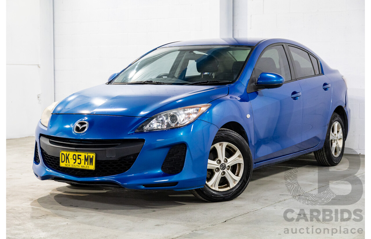8/2013 Mazda Mazda3 NEO BL MY13 5d Hatchback Blue 2.0L