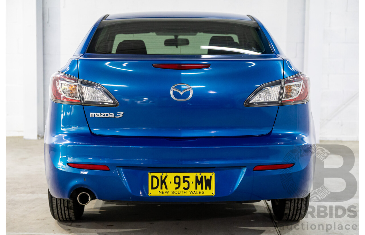 8/2013 Mazda Mazda3 NEO BL MY13 5d Hatchback Blue 2.0L