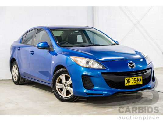 8/2013 Mazda Mazda3 NEO BL MY13 5d Hatchback Blue 2.0L