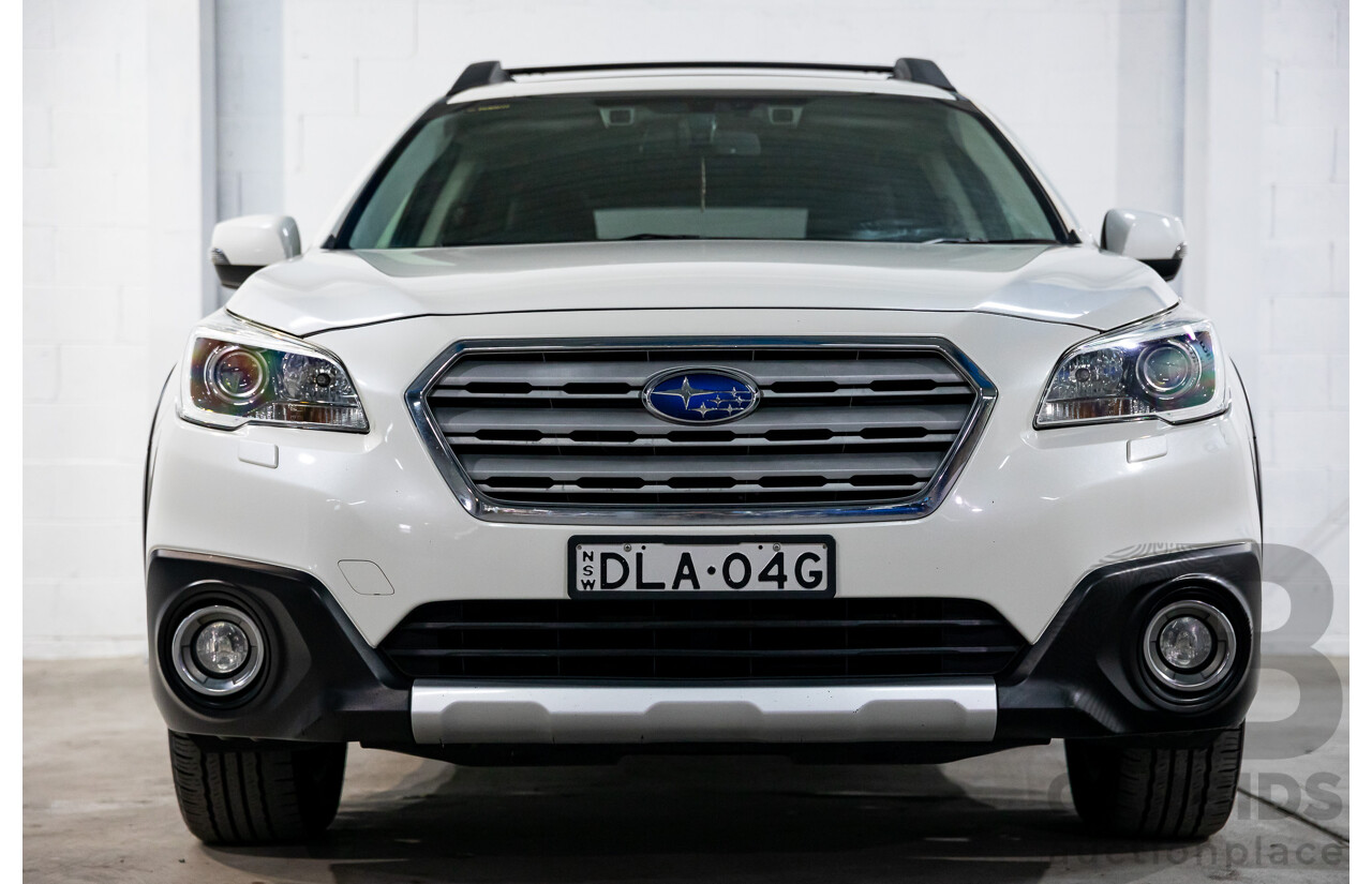 01/2017 Subaru Outback 2.0D Premium (AWD) MY17 4d Wagon Crystal White Pearl Turbo Diesel 2.0L