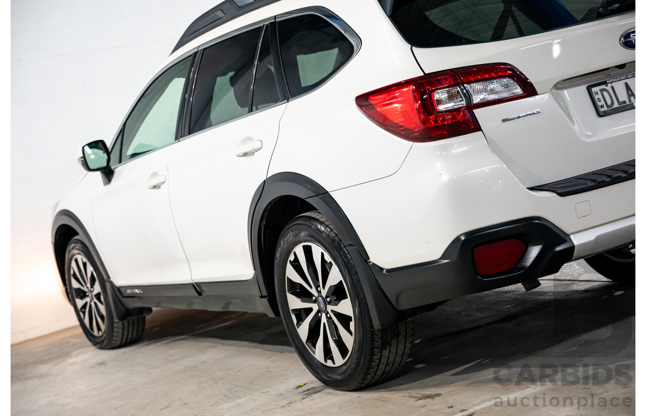 01/2017 Subaru Outback 2.0D Premium (AWD) MY17 4d Wagon Crystal White Pearl Turbo Diesel 2.0L