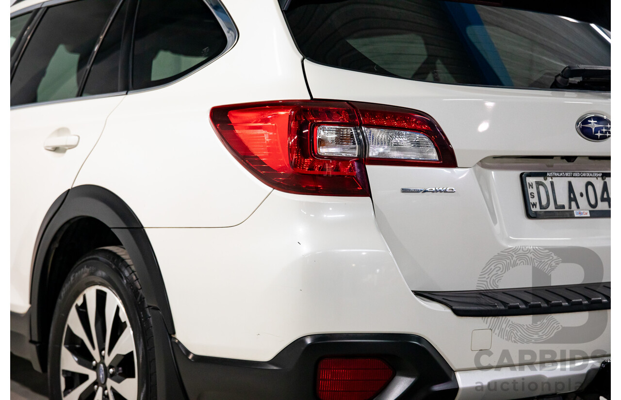 01/2017 Subaru Outback 2.0D Premium (AWD) MY17 4d Wagon Crystal White Pearl Turbo Diesel 2.0L
