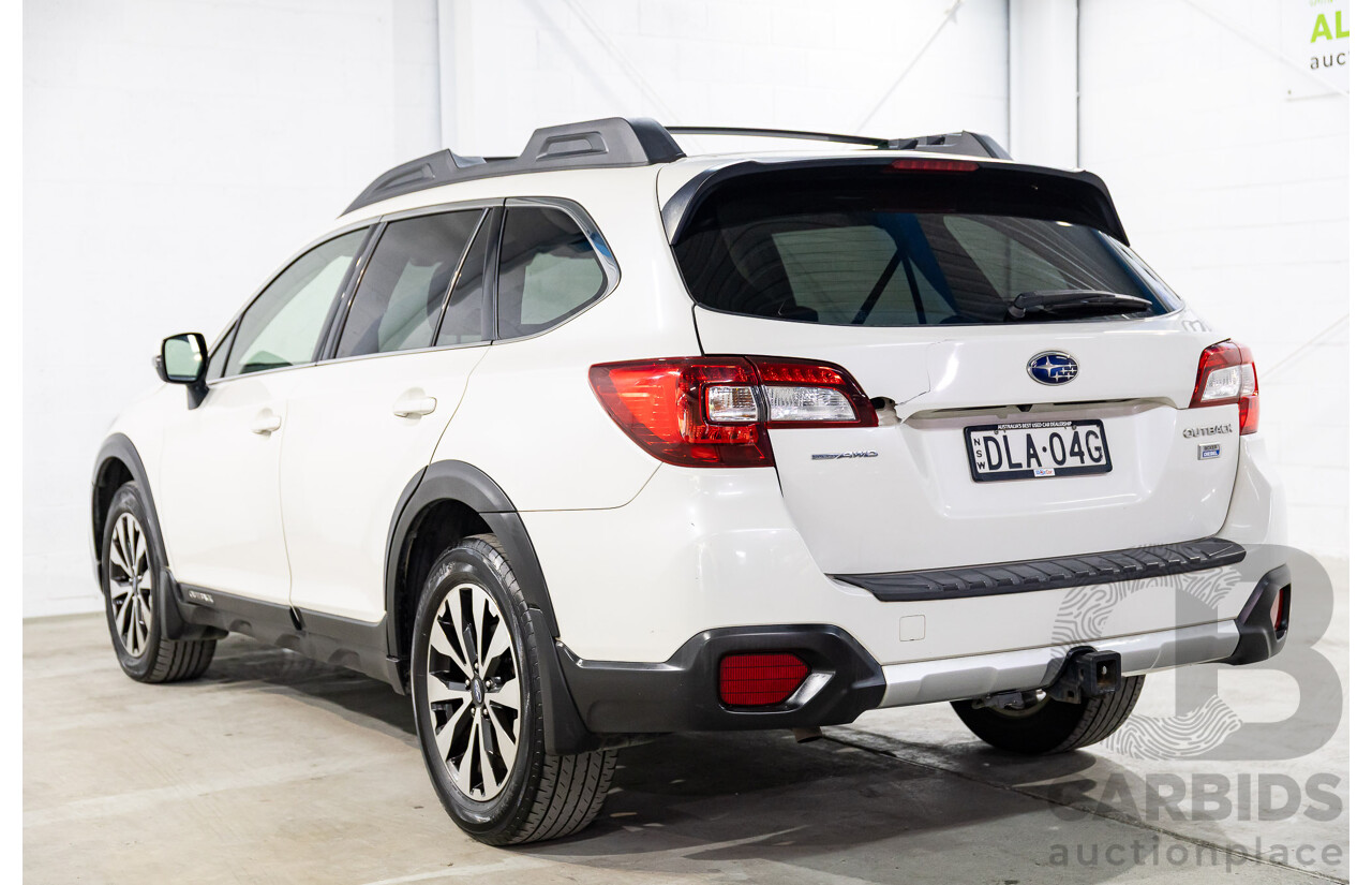 01/2017 Subaru Outback 2.0D Premium AWD MY17 4D Wagon White Turbo Diesel 2.0L