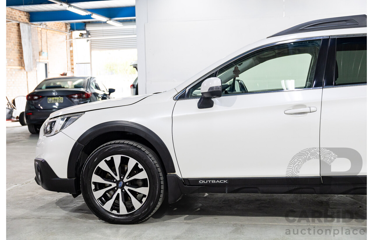 01/2017 Subaru Outback 2.0D Premium AWD MY17 4D Wagon White Turbo Diesel 2.0L