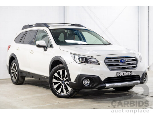 01/2017 Subaru Outback 2.0D Premium AWD MY17 4D Wagon White Turbo Diesel 2.0L