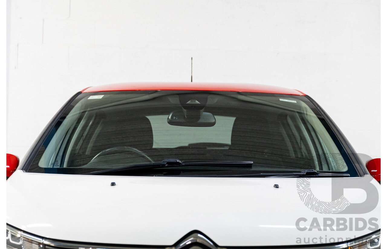 01/2018 Citroen C3 SHINE 1.2 PURE TECH 110 FWD B618 4D Wagon White 1.2L