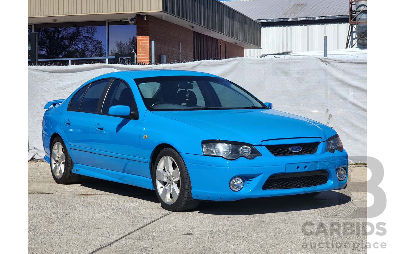 5/2006 Ford Falcon XR6 BF 4d Sedan Blue 4.0L