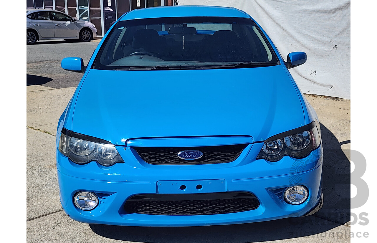 5/2006 Ford Falcon XR6 BF 4d Sedan Blue 4.0L
