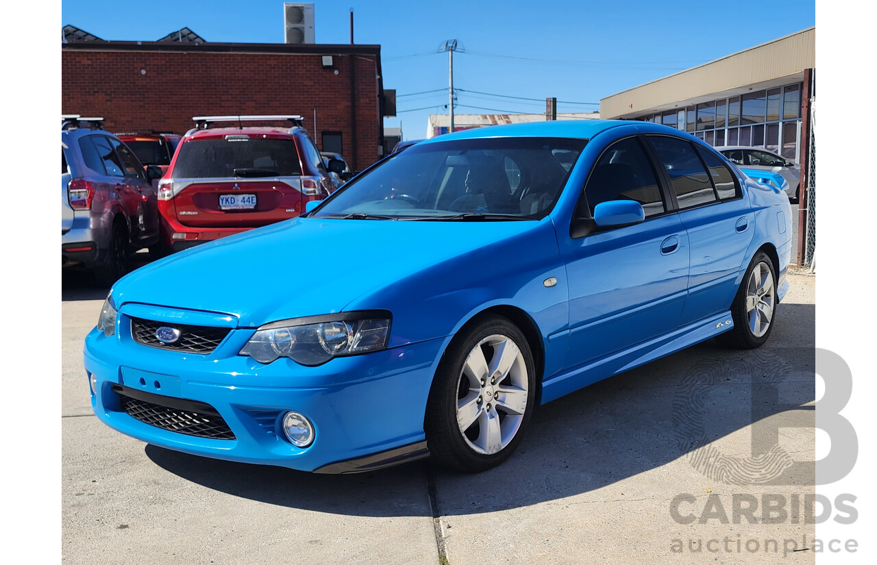 5/2006 Ford Falcon XR6 BF 4d Sedan Blue 4.0L