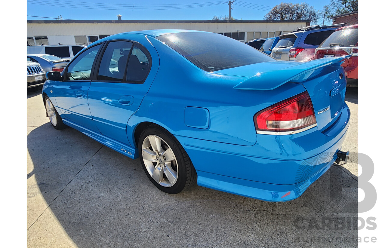 5/2006 Ford Falcon XR6 BF 4d Sedan Blue 4.0L
