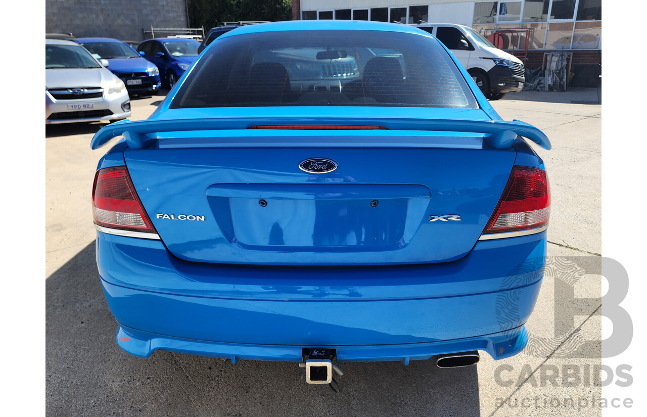 5/2006 Ford Falcon XR6 BF 4d Sedan Blue 4.0L