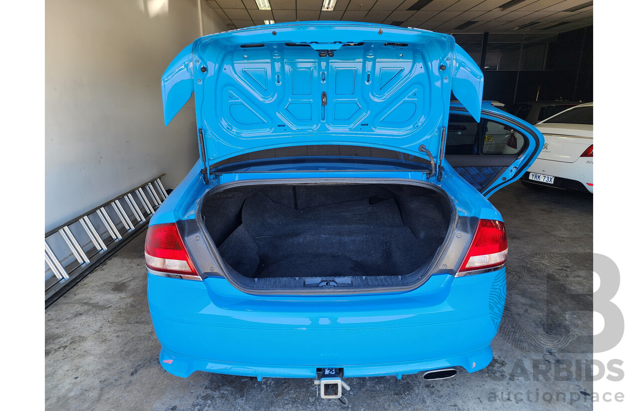 5/2006 Ford Falcon XR6 BF 4d Sedan Blue 4.0L