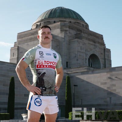 2. Savelio Tamale - Match Worn and Signed Canberra Raiders 2025 ANZAC Jersey - Round 8 V Dolphins - Proceeds Towards ANZAC Foundation