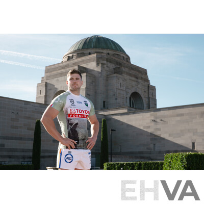 3. Matt Timoko - Match Worn and Signed Canberra Raiders 2025 ANZAC Jersey - Round 8 V Dolphins - Proceeds Towards ANZAC Foundation