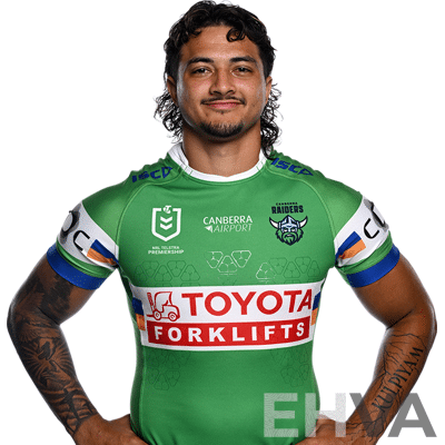 5. Xavier Savage - Match Worn and Signed Canberra Raiders 2025 ANZAC Jersey - Round 8 V Dolphins - Proceeds Towards ANZAC Foundation