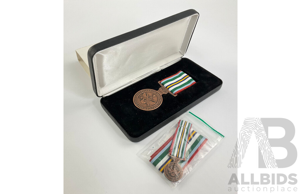 Australian 1951-1972 Anniversary of National Service Medal