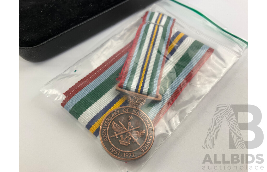 Australian 1951-1972 Anniversary of National Service Medal