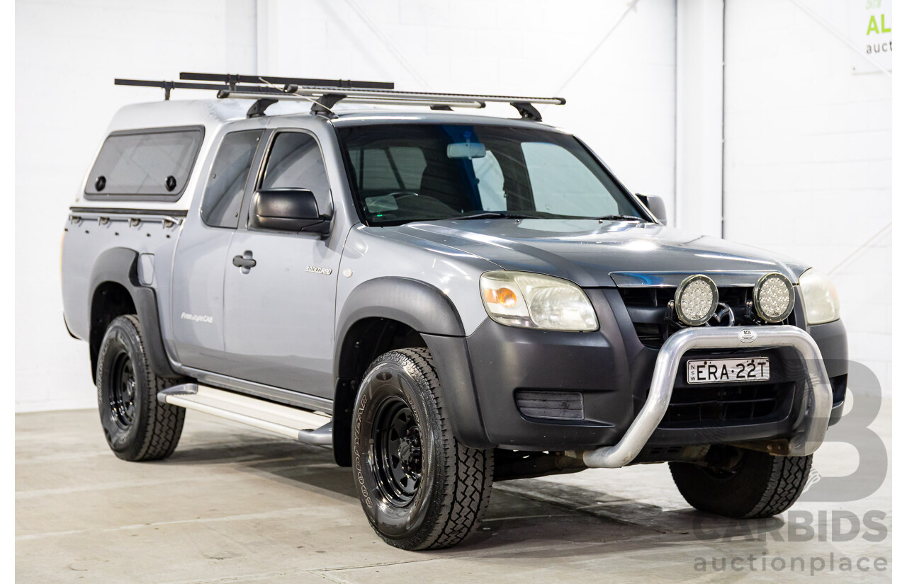 6/2008 Mazda BT50 B3000 Freestyle DX+ P/Up Gloaming Silver Metallic Turbo Diesel 3.0L
