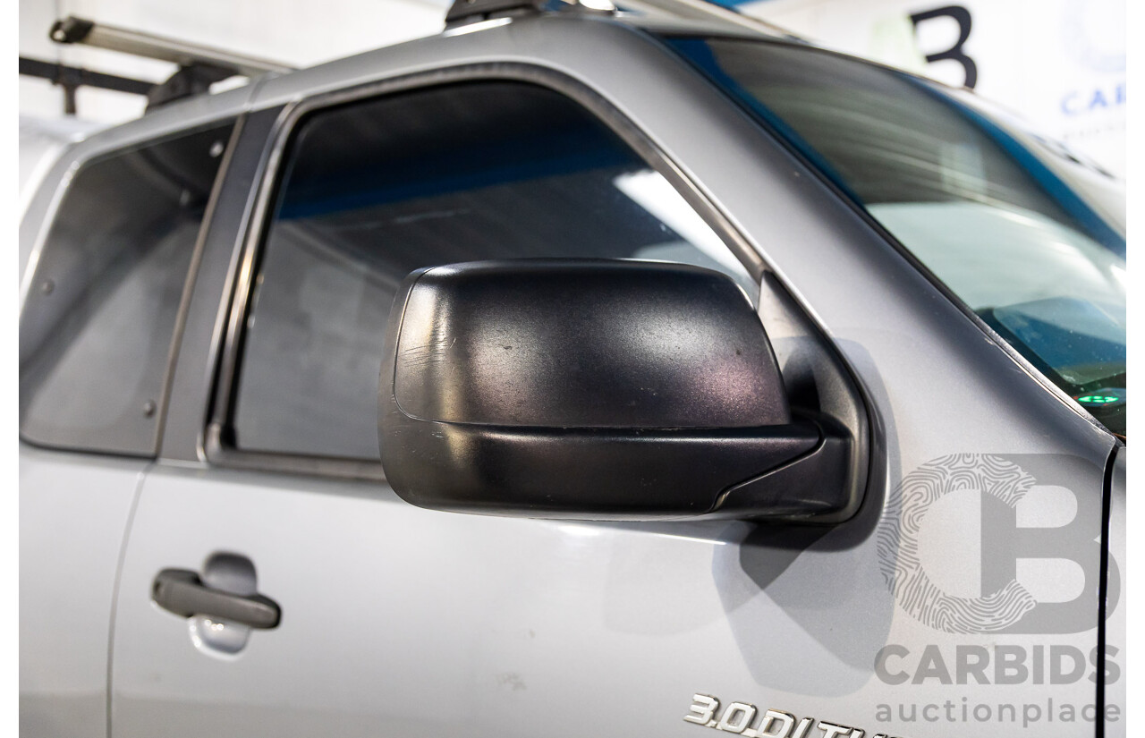 6/2008 Mazda BT50 B3000 Freestyle DX+ P/Up Gloaming Silver Metallic Turbo Diesel 3.0L