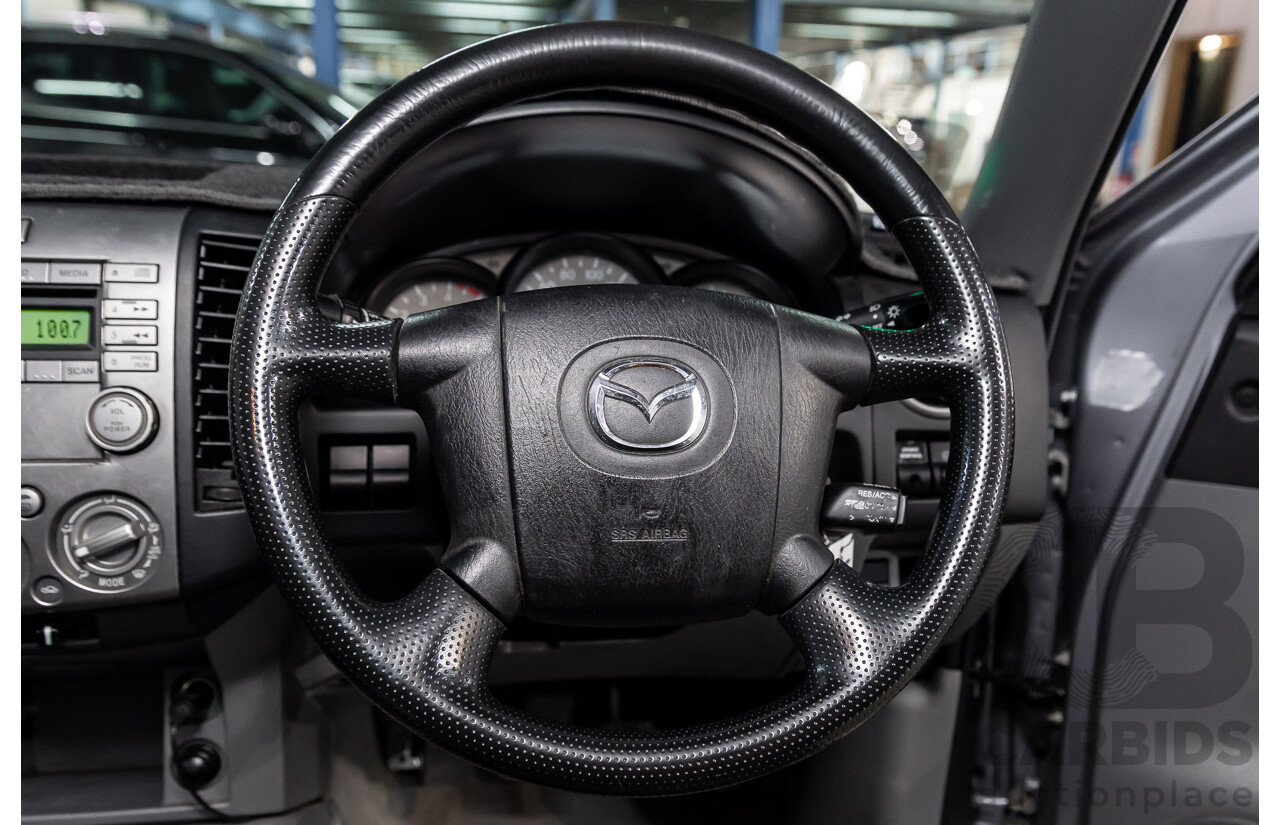 6/2008 Mazda BT50 B3000 Freestyle DX+ P/Up Gloaming Silver Metallic Turbo Diesel 3.0L
