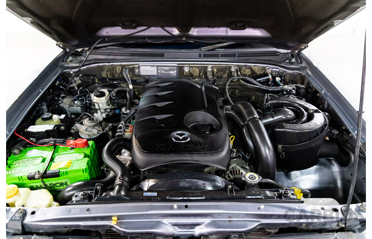 6/2008 Mazda BT50 B3000 Freestyle DX+ P/Up Gloaming Silver Metallic Turbo Diesel 3.0L