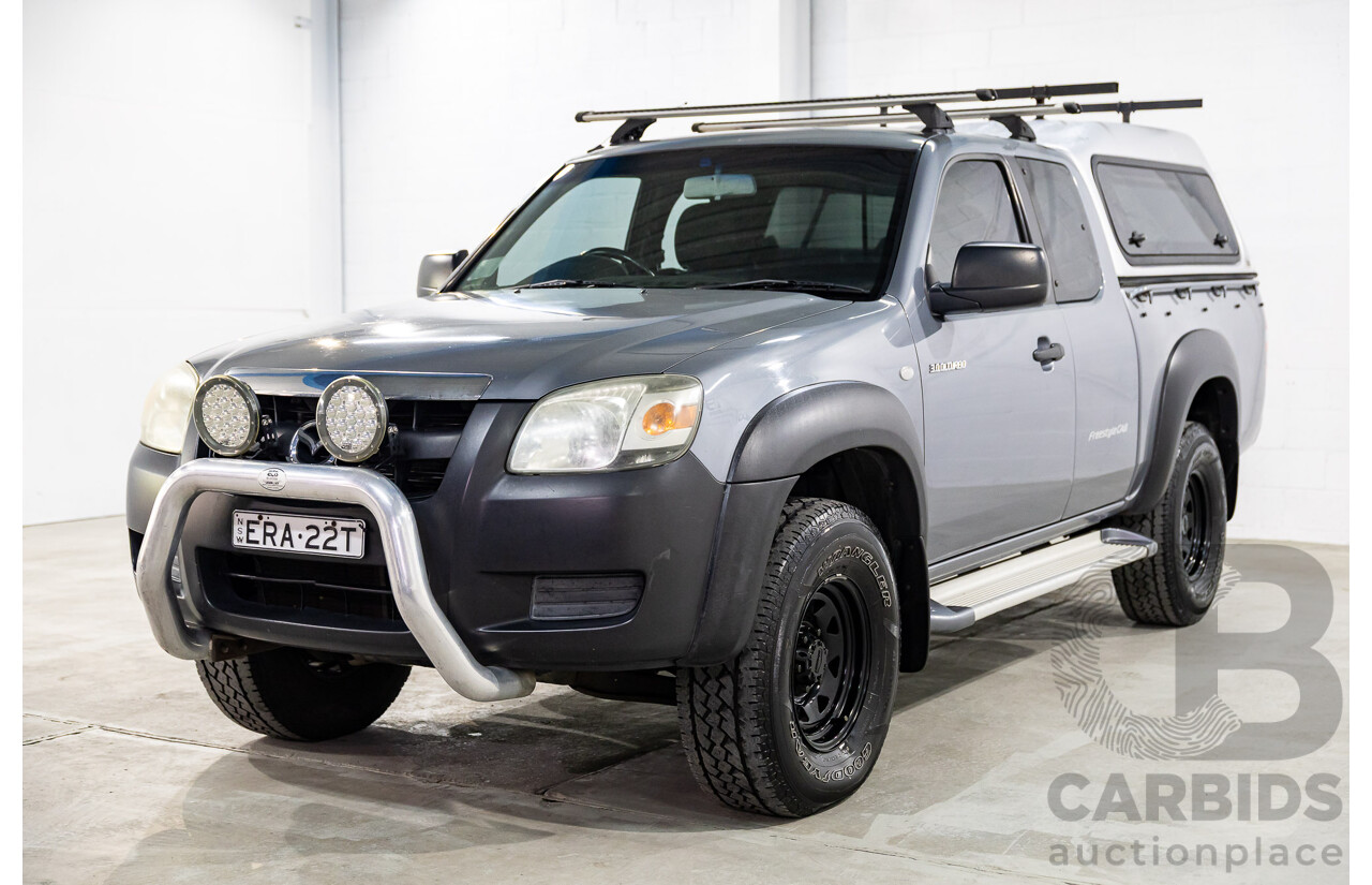 6/2008 Mazda BT50 B3000 Freestyle DX+ P/Up Gloaming Silver Metallic Turbo Diesel 3.0L