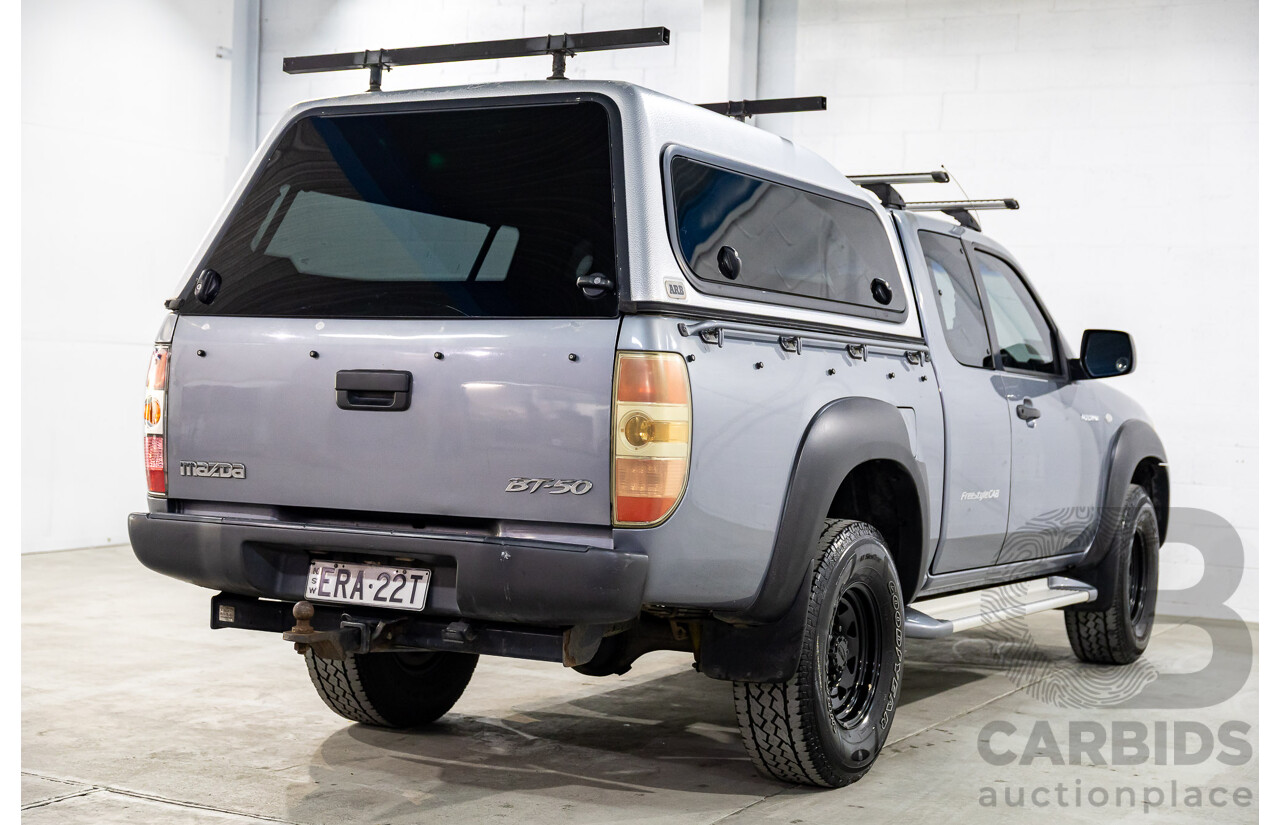 6/2008 Mazda BT50 B3000 Freestyle DX+ P/Up Gloaming Silver Metallic Turbo Diesel 3.0L