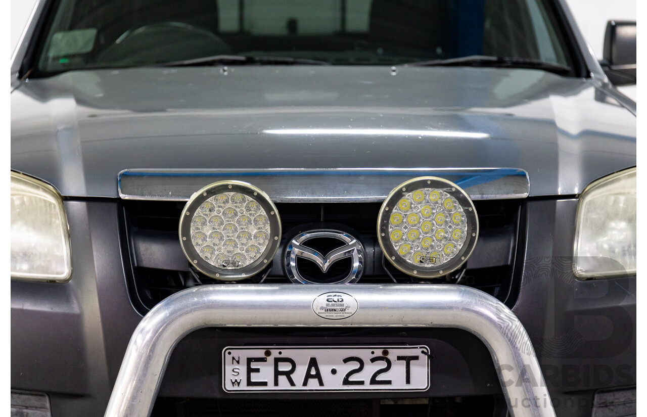 6/2008 Mazda BT50 B3000 Freestyle DX+ P/Up Gloaming Silver Metallic Turbo Diesel 3.0L