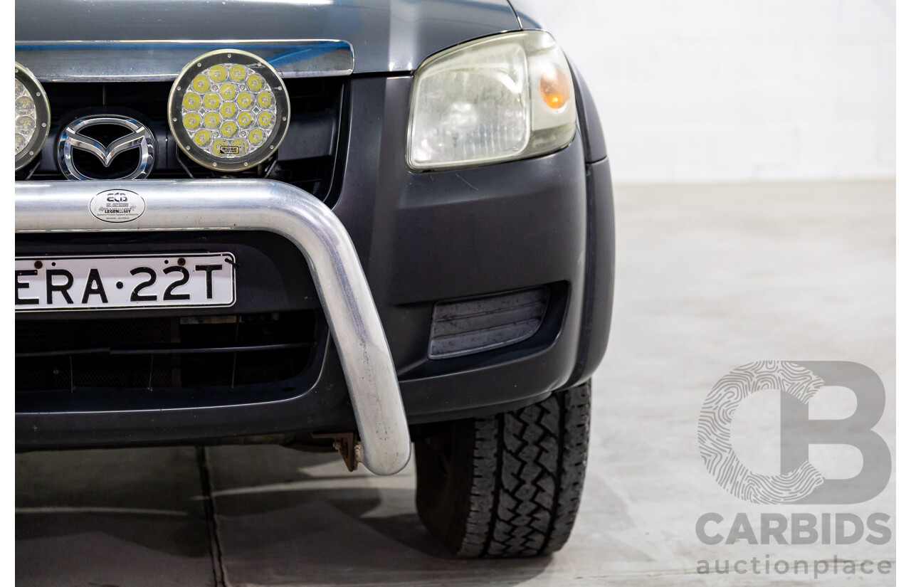 6/2008 Mazda BT50 B3000 Freestyle DX+ P/Up Gloaming Silver Metallic Turbo Diesel 3.0L