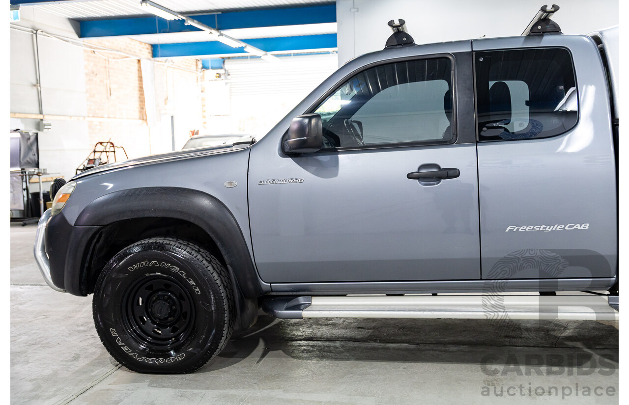 6/2008 Mazda BT50 B3000 Freestyle DX+ P/Up Gloaming Silver Metallic Turbo Diesel 3.0L