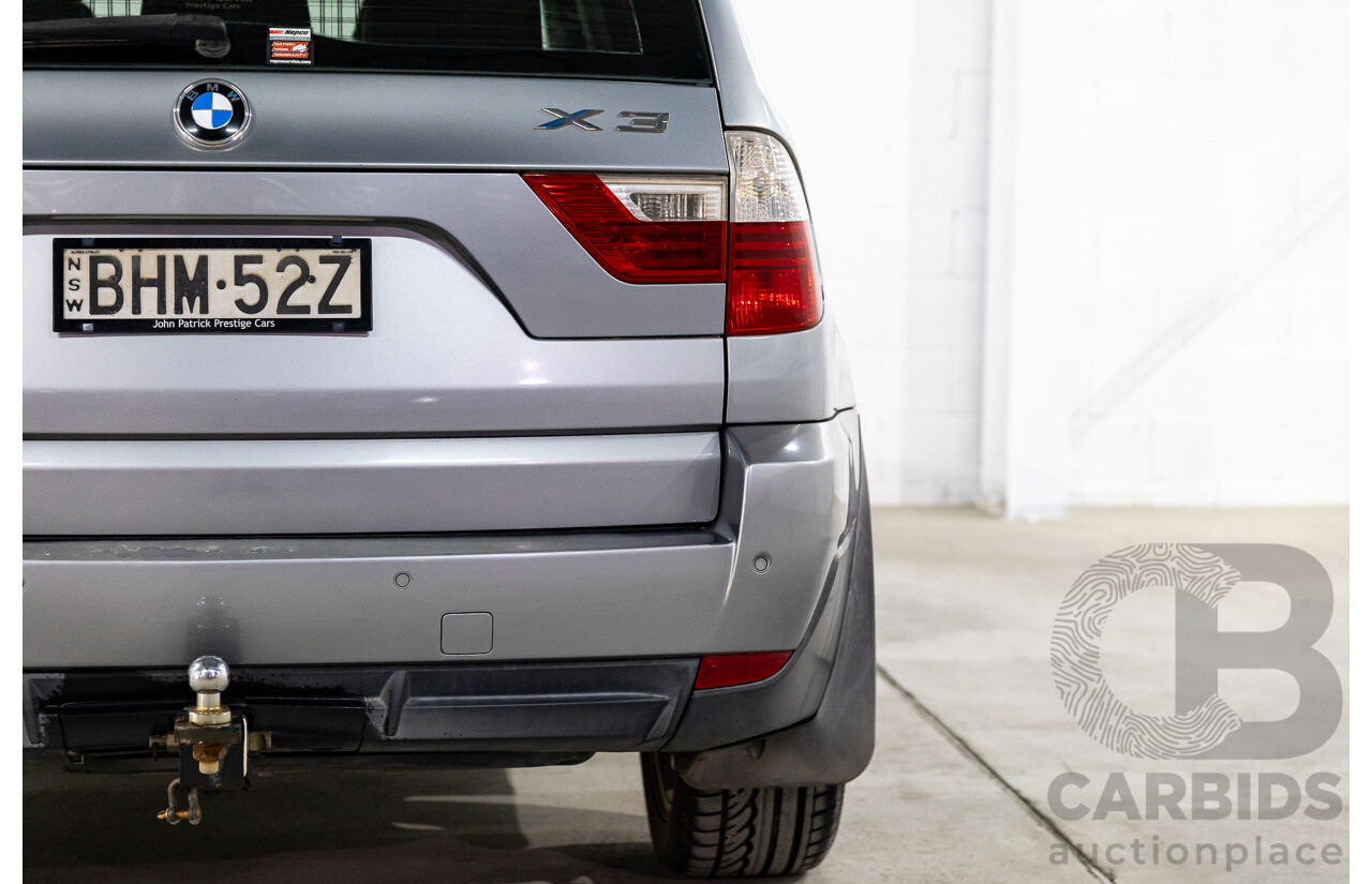 1/2008 Bmw X3 2.0d E83 MY07 4d Wagon Grey Turbo Diesel 2.0L