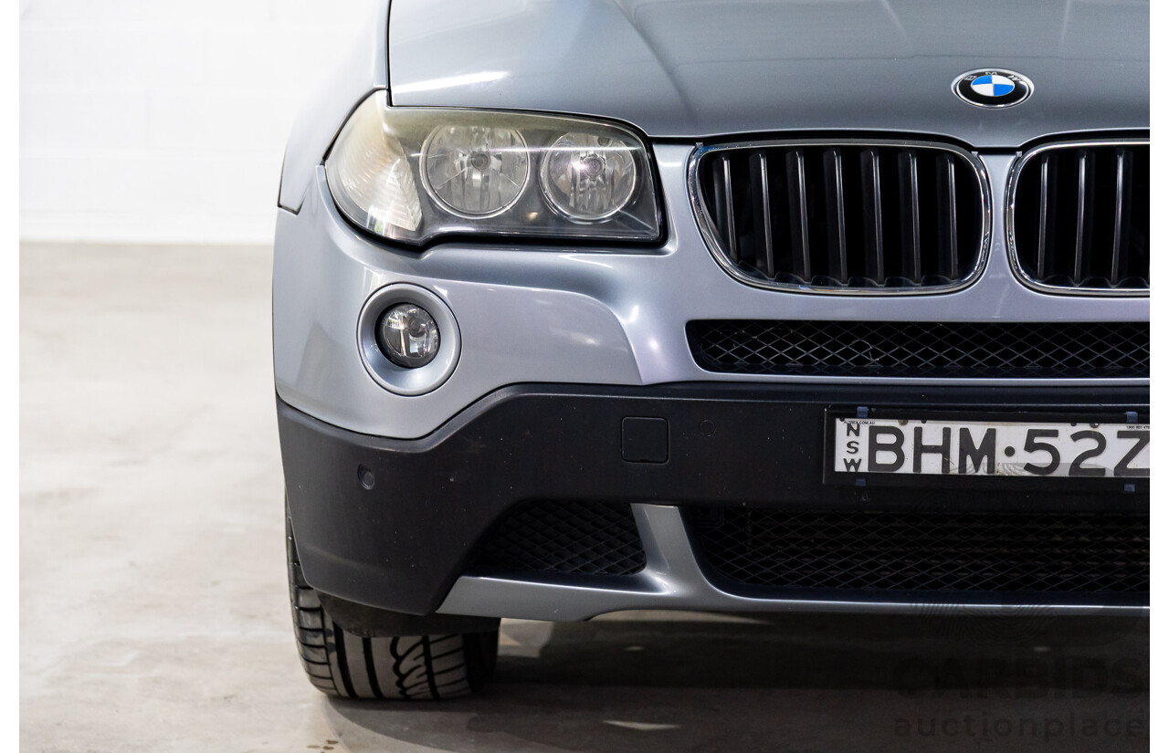 1/2008 Bmw X3 2.0d E83 MY07 4d Wagon Grey Turbo Diesel 2.0L