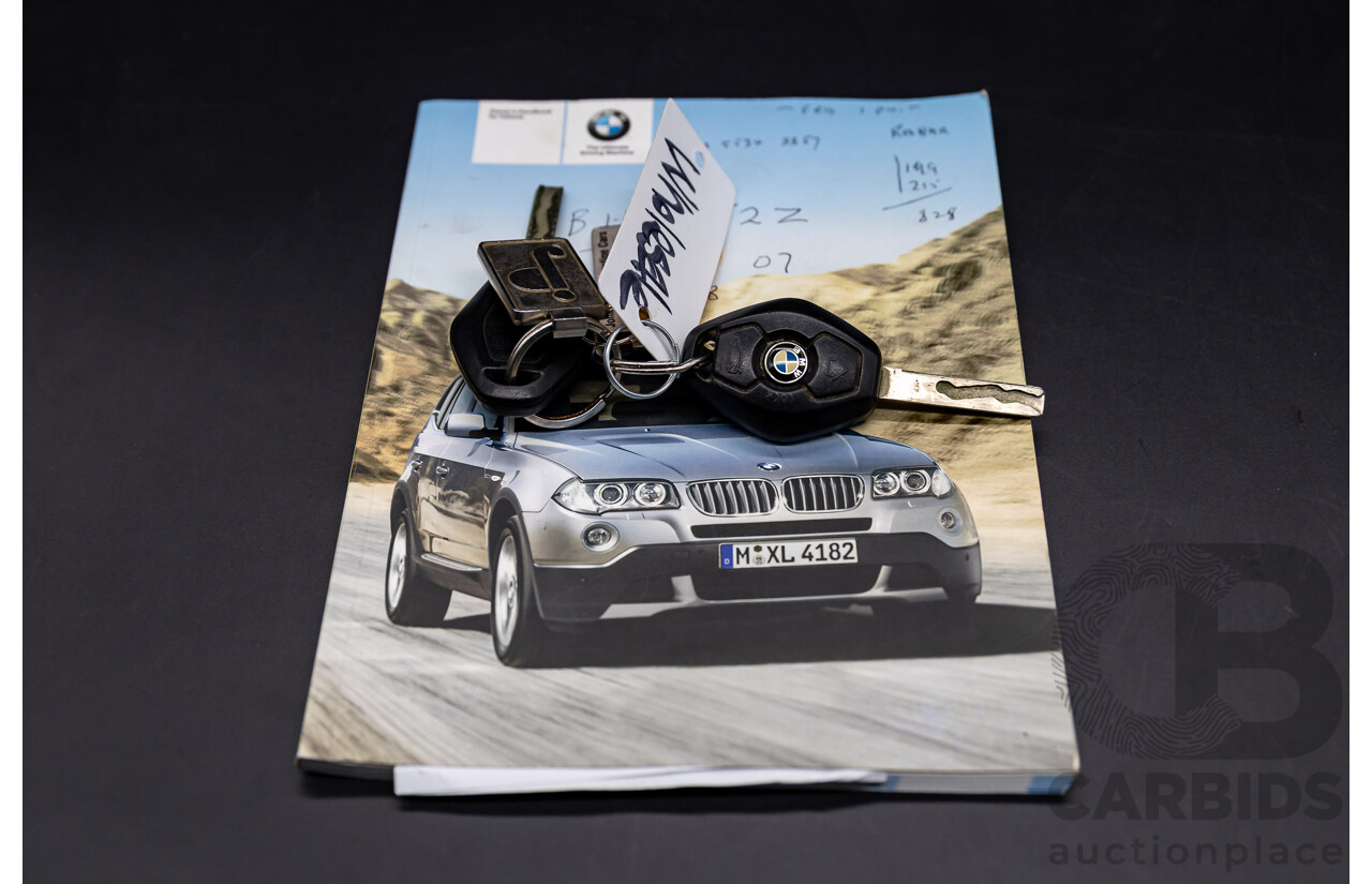 1/2008 Bmw X3 2.0d E83 MY07 4d Wagon Grey Turbo Diesel 2.0L