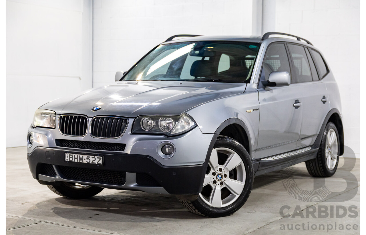 1/2008 Bmw X3 2.0d E83 MY07 4d Wagon Grey Turbo Diesel 2.0L