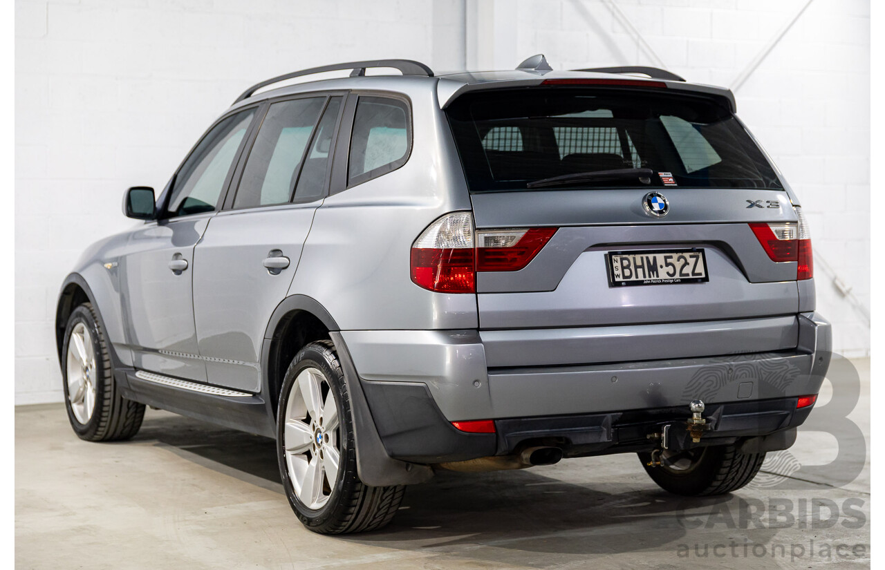 1/2008 Bmw X3 2.0d E83 MY07 4d Wagon Grey Turbo Diesel 2.0L
