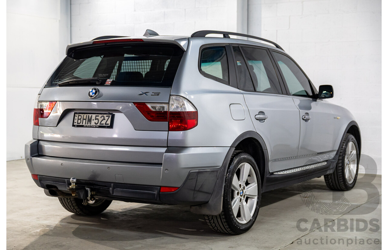 1/2008 Bmw X3 2.0d E83 MY07 4d Wagon Grey Turbo Diesel 2.0L