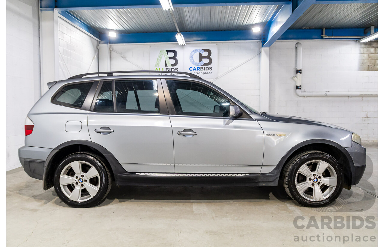1/2008 Bmw X3 2.0d E83 MY07 4d Wagon Grey Turbo Diesel 2.0L