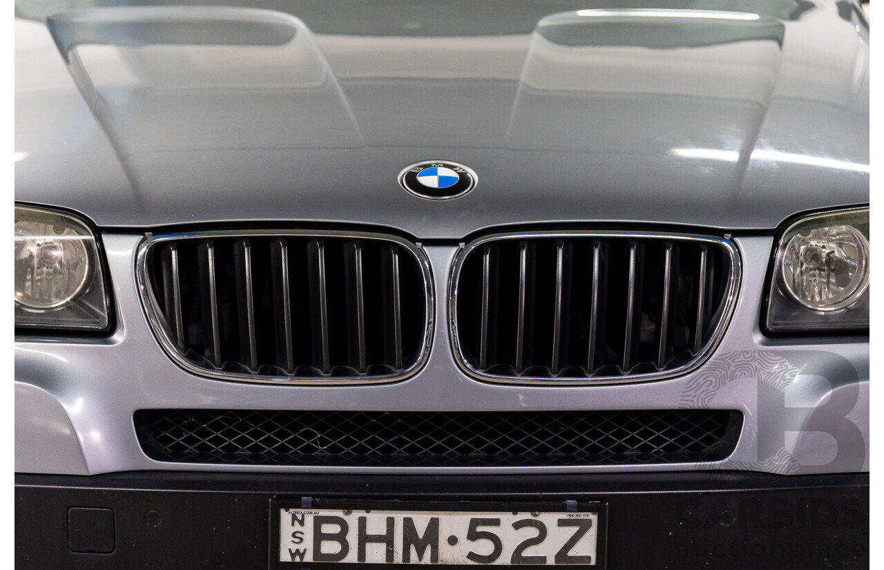 1/2008 Bmw X3 2.0d E83 MY07 4d Wagon Grey Turbo Diesel 2.0L